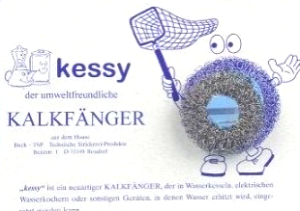Kalkfänger Kessy gibts jetzt bei wasser-8.de